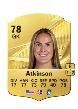 Atkinson - 78 - Rare EA FC 27 card