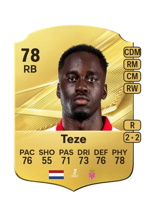 Teze - 78 - Rare EA FC 27 card