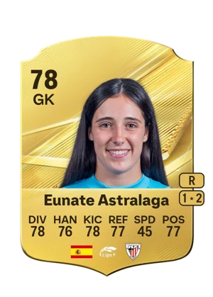Eunate Astralaga - 78 - Rare EA FC 27 card
