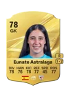 Eunate Astralaga - 78 - Rare