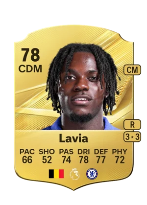 Lavia - 78 - Rare EA FC 27 card