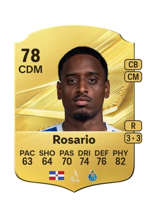 Rosario - 78 - Rare EA FC 27 card