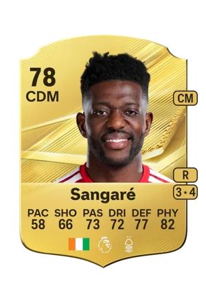 Sangaré - 78 - Rare EA FC 27 card