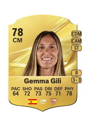 Gemma Gili - 78 - Rare EA FC 27 card