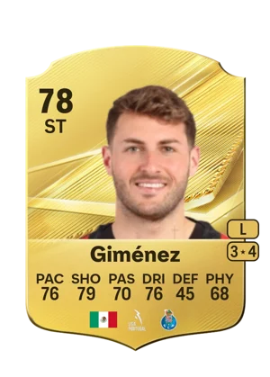 Giménez - 78 - Rare EA FC 27 card