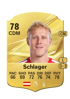 Schlager - 78 - Rare EA FC 27 card