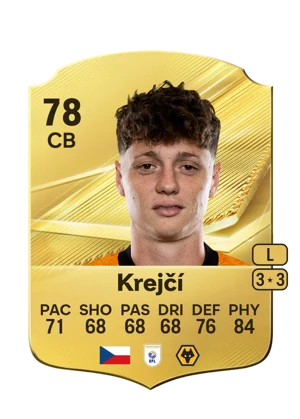 Krejčí - 78 - Rare EA FC 27 card
