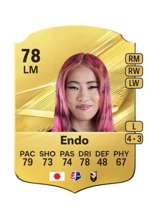Endo - 78 - Rare EA FC 27 card