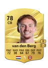 van den Berg - 78 - Rare