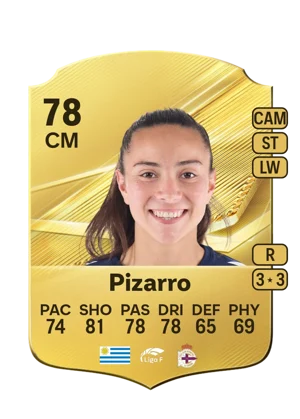 Pizarro - 78 - Rare EA FC 27 card