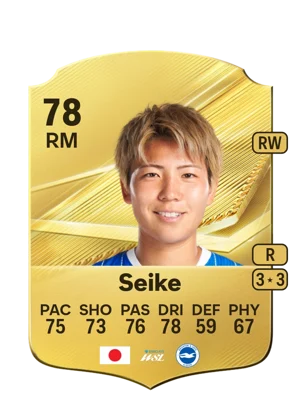 Seike - 78 - Rare EA FC 27 card