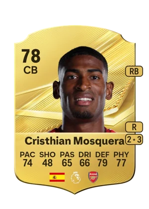 Cristhian Mosquera - 78 - Rare EA FC 27 card