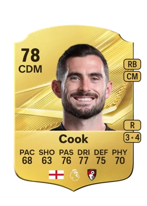 Cook - 78 - Rare EA FC 27 card