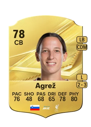 Agrež - 78 - Rare EA FC 27 card