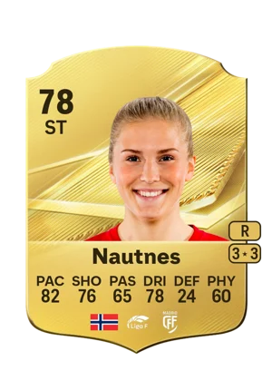 Nautnes - 78 - Rare EA FC 27 card