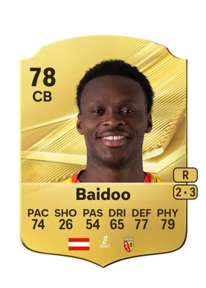 Baidoo - 78 - Rare EA FC 27 card