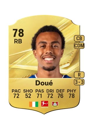Doué - 78 - Rare EA FC 27 card