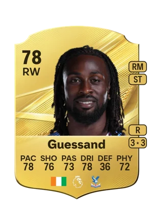 Guessand - 78 - Rare EA FC 27 card