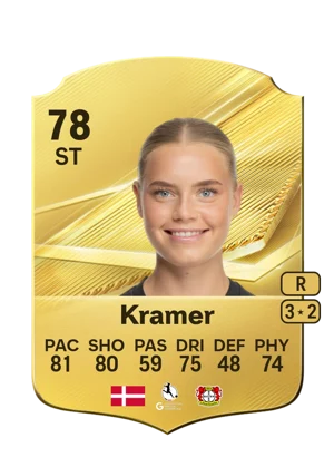 Kramer - 78 - Rare EA FC 27 card