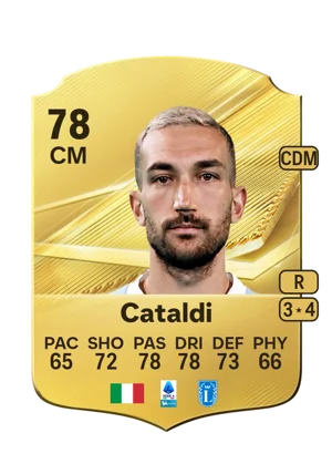 Cataldi - 78 - Rare EA FC 27 card