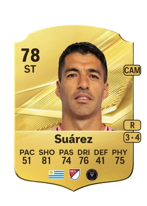 Suárez - 78 - Rare EA FC 27 card