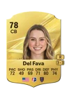 Del Fava - 78 - Rare