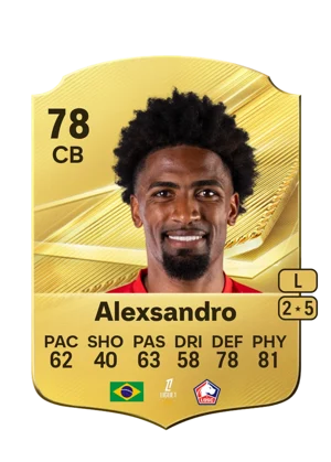 Alexsandro - 78 - Rare EA FC 27 card