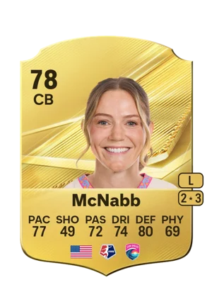 McNabb - 78 - Rare EA FC 27 card