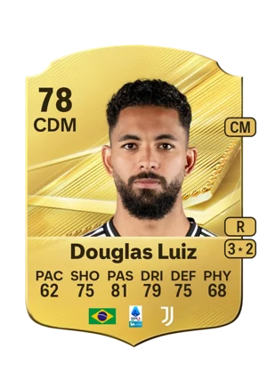 Douglas Luiz - 78 - Rare EA FC 27 card