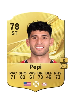 Pepi - 78 - Rare EA FC 27 card