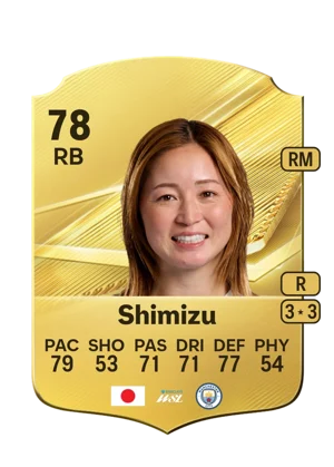 Shimizu - 78 - Rare EA FC 27 card