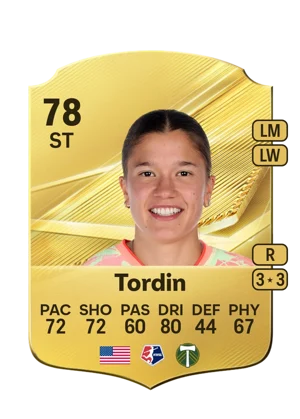 Tordin - 78 - Rare EA FC 27 card