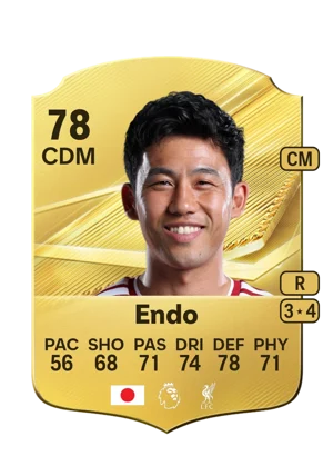 Endo - 78 - Rare EA FC 27 card