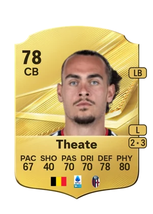 Theate - 78 - Rare EA FC 27 card