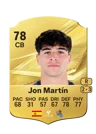 Jon Martín - 78 - Rare