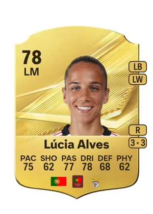 Lúcia Alves - 78 - Rare EA FC 27 card