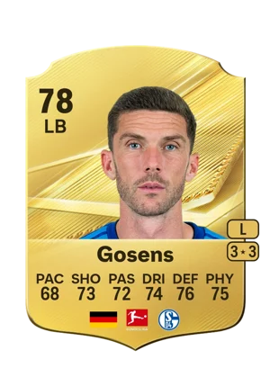 Gosens - 78 - Rare EA FC 27 card