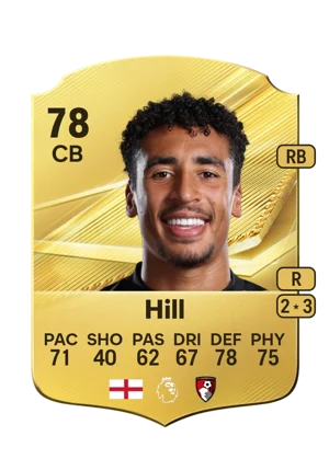 Hill - 78 - Rare EA FC 27 card