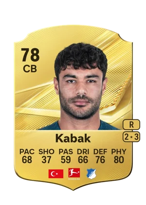 Kabak - 78 - Rare EA FC 27 card