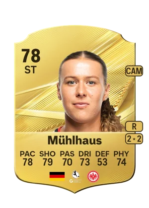 Mühlhaus - 78 - Rare EA FC 27 card