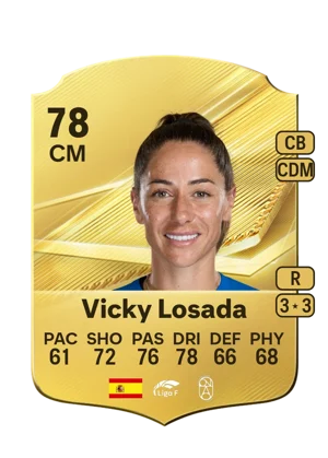 Vicky Losada - 78 - Rare EA FC 27 card
