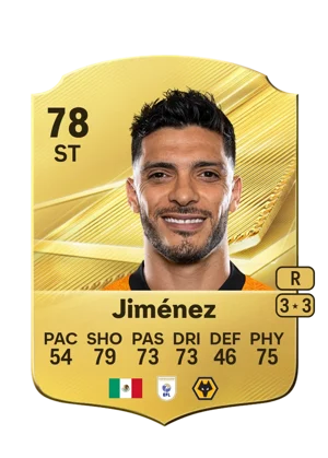 Jiménez - 78 - Rare EA FC 27 card
