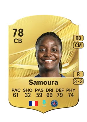 Samoura - 78 - Rare EA FC 27 card