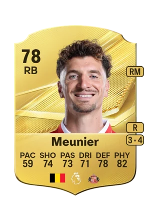 Meunier - 78 - Rare EA FC 27 card