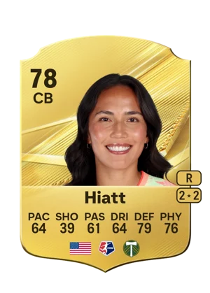 Hiatt - 78 - Rare EA FC 27 card