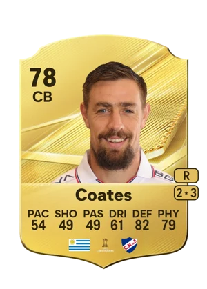 Coates - 78 - Rare EA FC 27 card