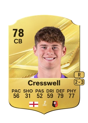 Cresswell - 78 - Rare EA FC 27 card
