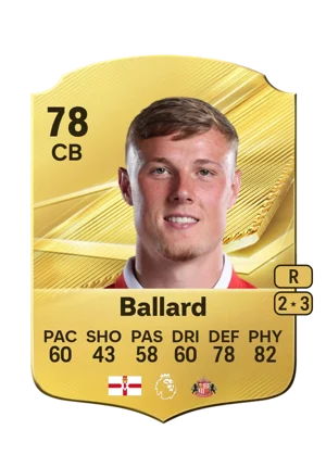 Ballard - 78 - Rare EA FC 27 card
