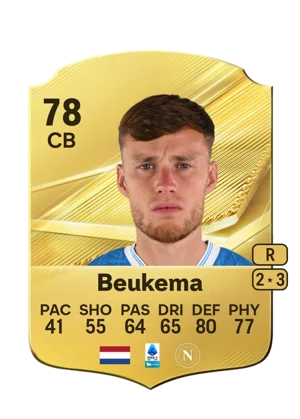 Beukema - 78 - Rare EA FC 27 card