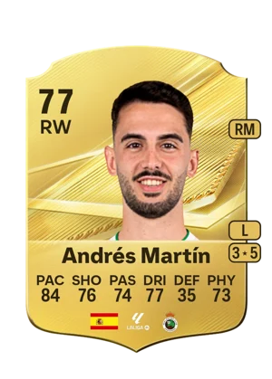 Andrés Martín - 77 - Rare EA FC 27 card